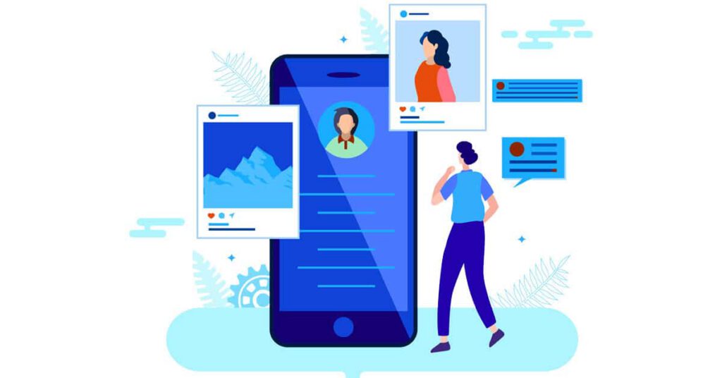 man-looking-at-social-media